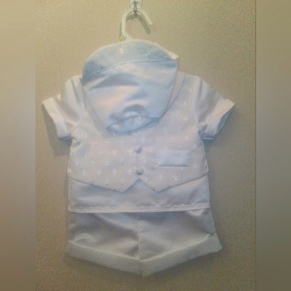 Christening suit for baby boy